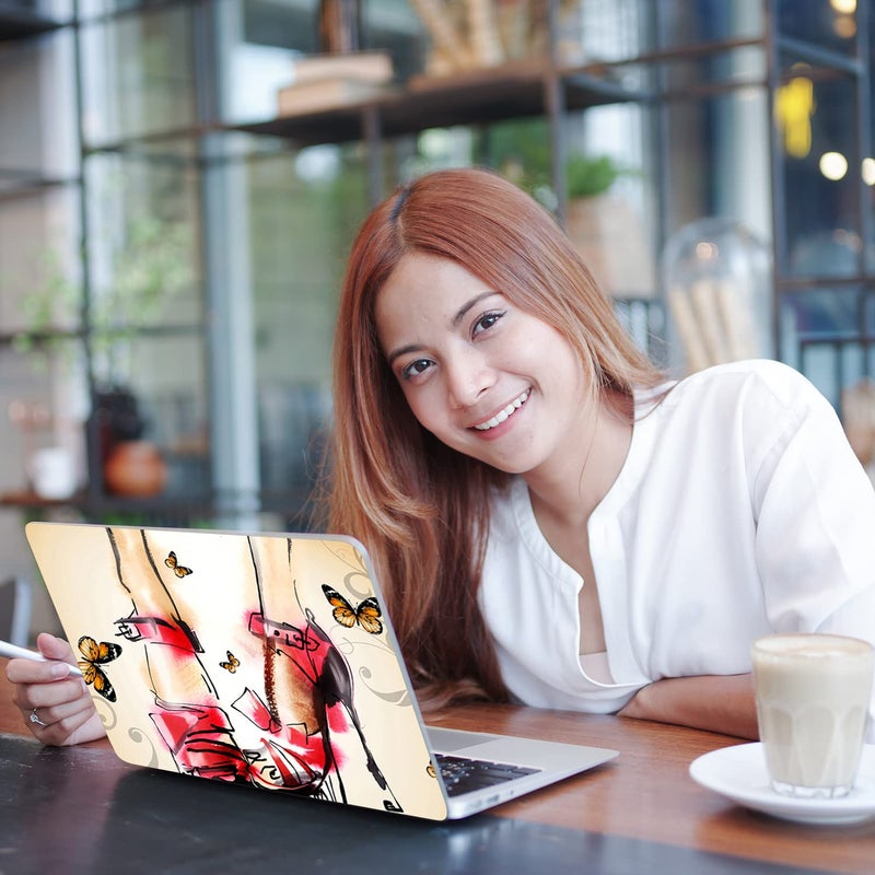 ICOLOR High Heel 11.6 12.1 13 13.3 14 15 15.4 15.6 inches Netbook Laptop Skin Sticker Reusable Protector for 11.6-15.6 Inch Apple Acer Leonovo Sony Asus Toshiba Hp Samsung Dell FY-NEK-006 - Image 3